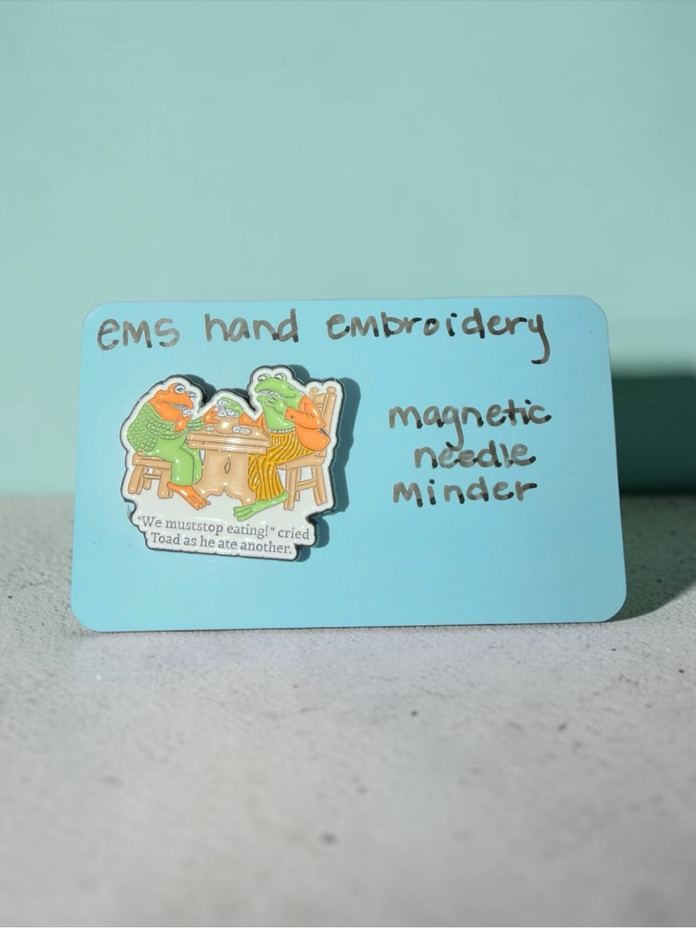 Frog & Toad Magnetic Needle Minder